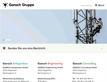 Tablet Screenshot of gansch.com